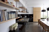 Cool Big Kitchen In Minimalist And Rustic Styles