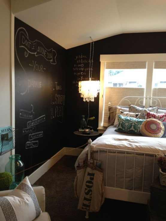 Cool Chalkboard Bedroom Decor Ideas To Rock