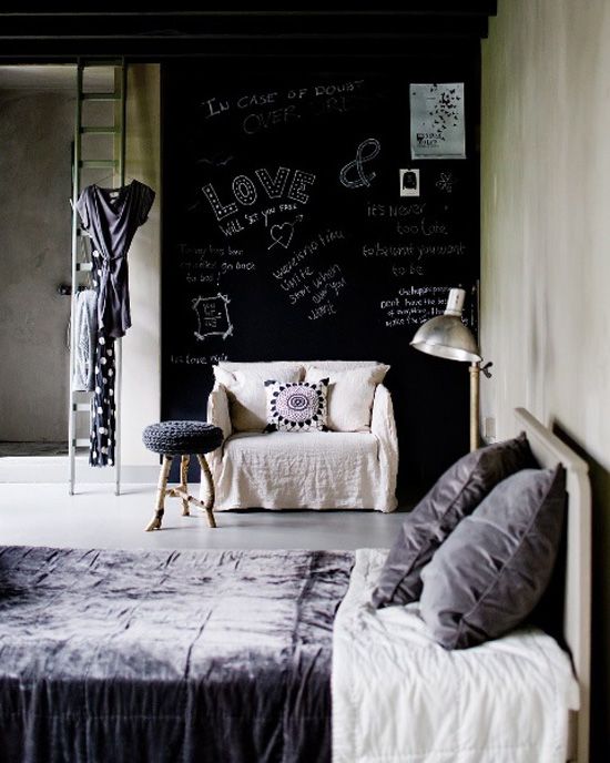 Cool Chalkboard Bedroom Decor Ideas To Rock