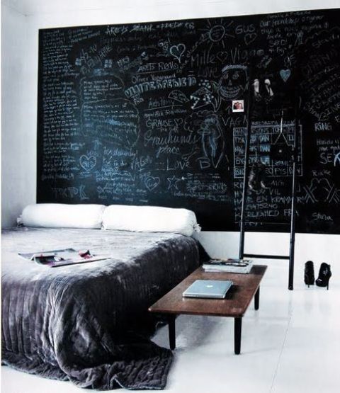Cool Chalkboard Bedroom Decor Ideas To Rock