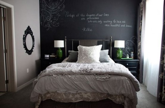 Cool Chalkboard Bedroom Decor Ideas To Rock