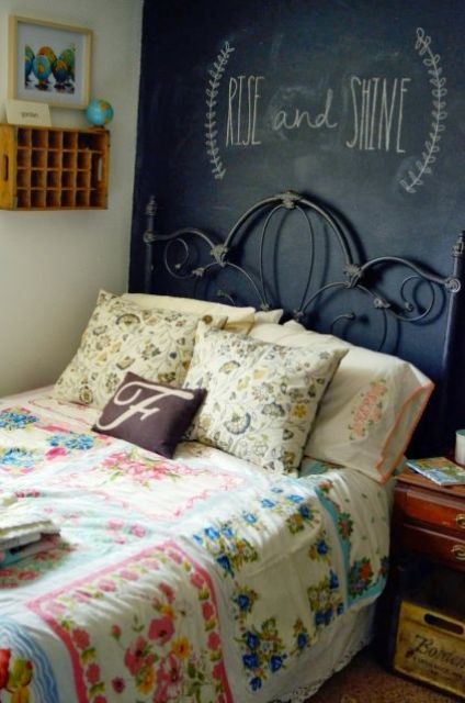 Cool Chalkboard Bedroom Decor Ideas To Rock