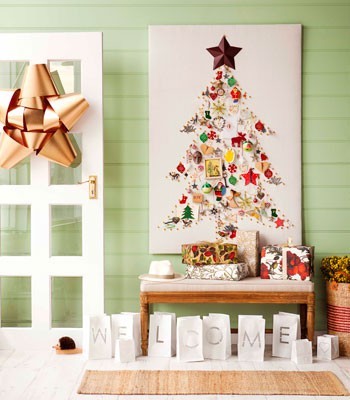 Beautiful Alternative Christmas Tree Beautiful Alternative Christmas Tree (via pinterest)