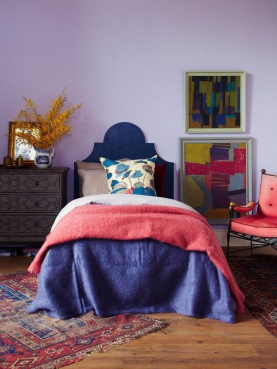 26 Cool Colorful Design Ideas For Any Kind Of Bedroom DigsDigs