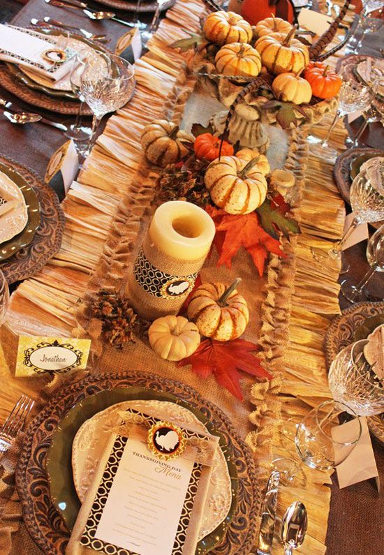 71 Cool Fall Table Settings For Special Occasions And Not 