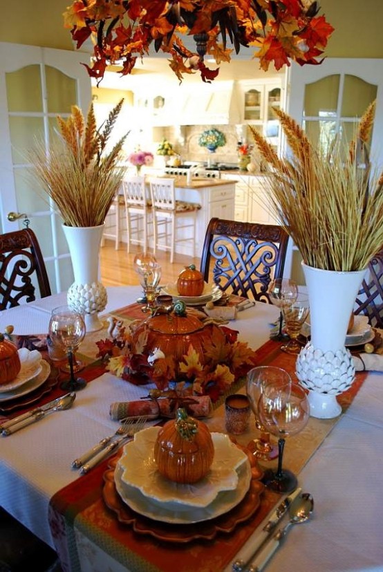 71 Cool Fall Table Settings For Special Occasions And Not Only ... 71 Cool Fall Table Settings For Special Occasions And Not Only ...