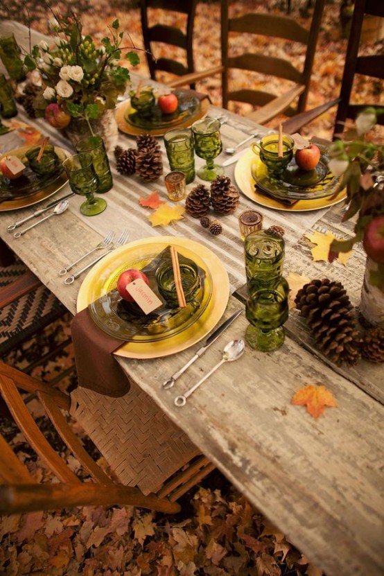 90 Cool Fall Table Settings For Special Occasions And Not Only DigsDigs