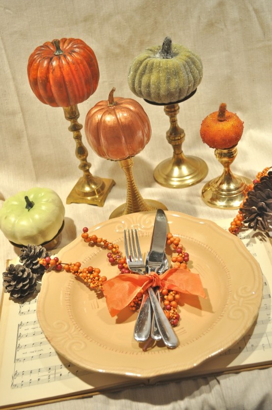 90 Cool Fall Table Settings For Special Occasions And Not Only