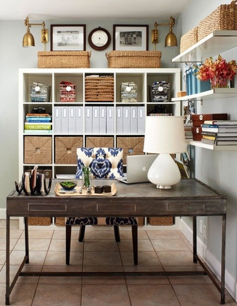 Clever Storage Ideas for Your Home Office