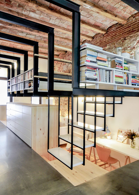 Cool Industrial Renovation Of A Barcelona Apartment