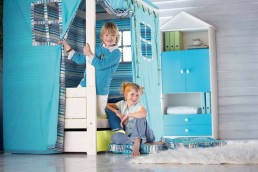 Cool Kids Room Beds With Nice Tents By Life Time