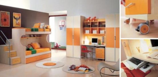 15 Cool Kids Rooms Designs - DigsDigs