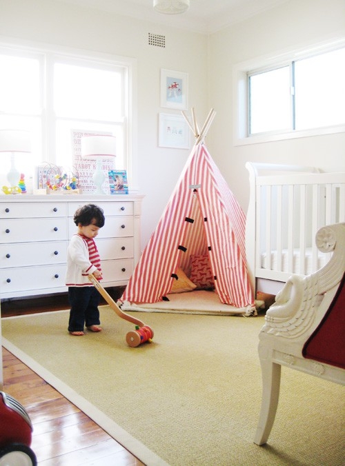 Cool Kids Rooms With Play Tents