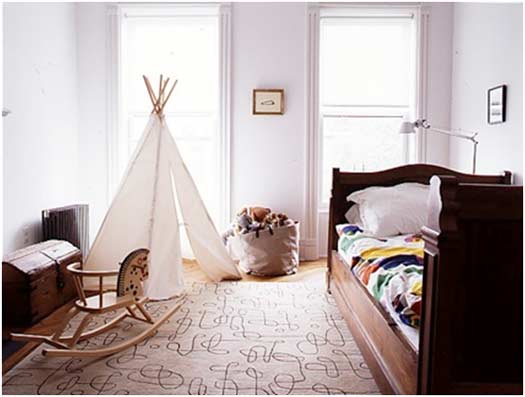 33 Cool Kids Play Rooms With Play Tents DigsDigs