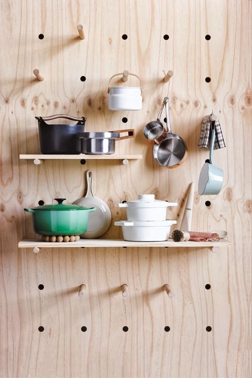 Cool Kitchen Pots And Lids Storage Ideas