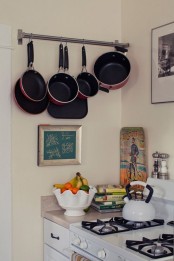 Cool Kitchen Pots And Lids Storage Ideas