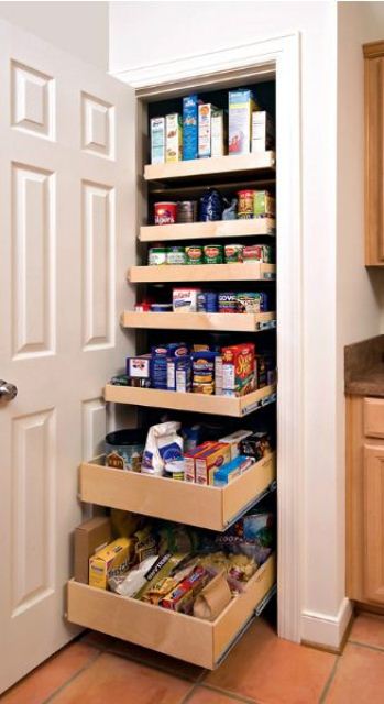 a built-in mini pantry with lots of drawers for holding and storing is ideal for any kitchen and can accommodate a lot of stuff