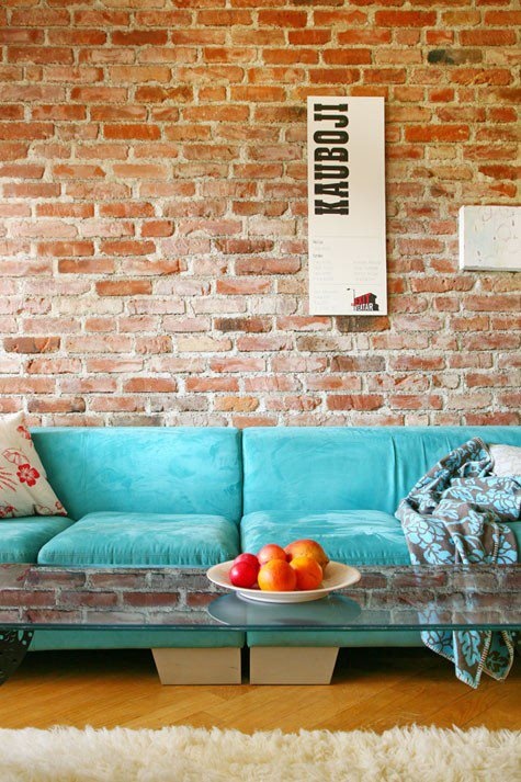 Brick living room sets deals