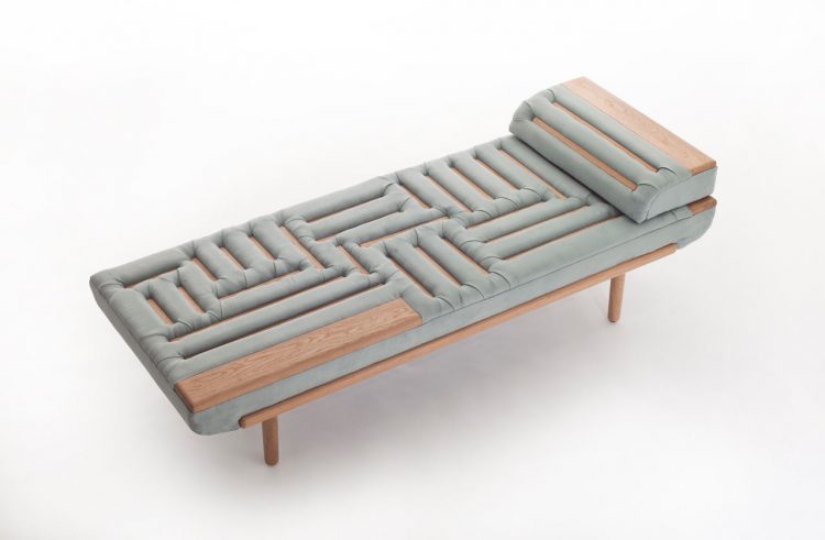 Cool Lounge Made With A Traditional Upholstery Technique