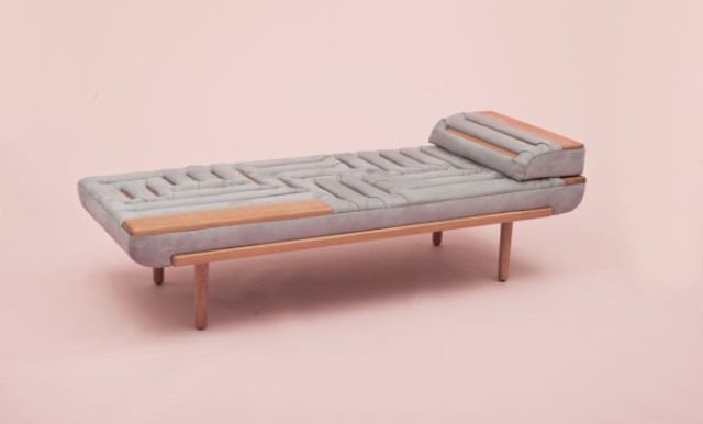 Cool Lounge Made With A Traditional Upholstery Technique