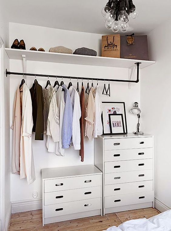 Cool Makeshift Closet Ideas For Any Home