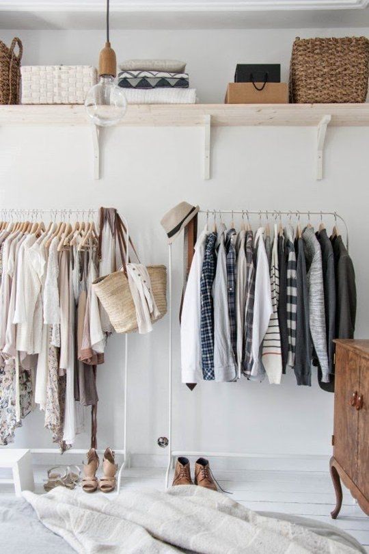 Cool Makeshift Closet Ideas For Any Home