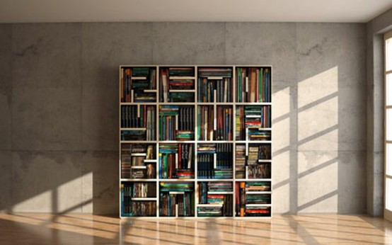 Cool Minimalist Bookshelf To Read It