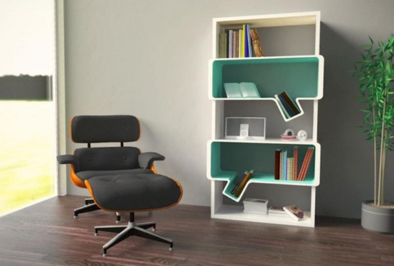 Cool Minimalist Book Shelves To Generate New Ideas