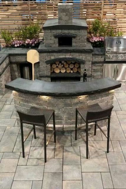 51 Cool Outdoor Barbeque Areas Digsdigs