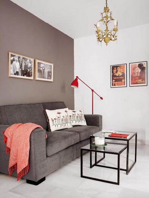 39 Cool Red And Grey  Home  D cor Ideas  DigsDigs