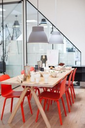 a stylish Scandi dining room design