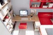 Cool Red And White Teen Room Design By Julia