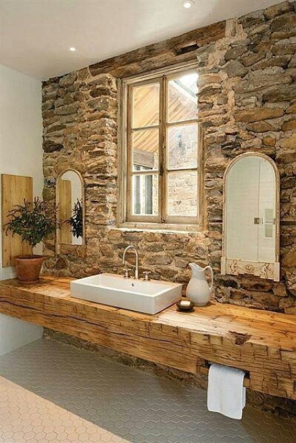 39 cool rustic bathroom designs - digsdigs