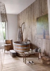 Cool Rustic Bathroom Designs