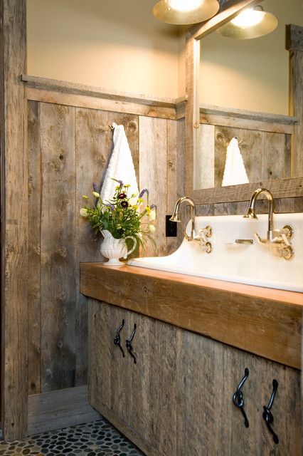 39 Cool Rustic Bathroom Designs DigsDigs