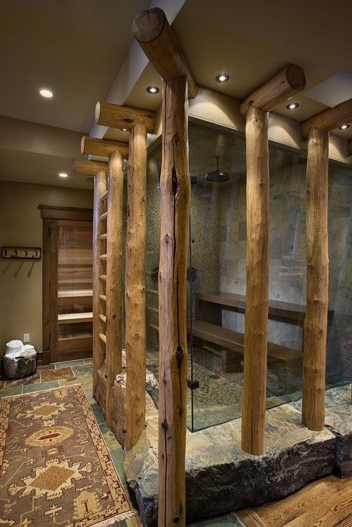 39 Cool Rustic Bathroom Designs - DigsDigs