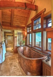 Cool Rustic Bathroom Designs