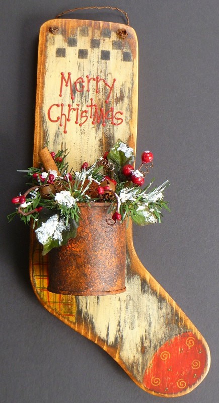 34 Cool Rustic Christmas Decorations And Wreaths - DigsDigs