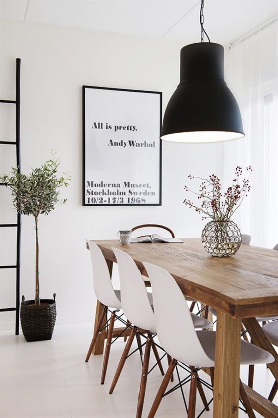 40 Cool Scandinavian Dining Room Designs - DigsDigs