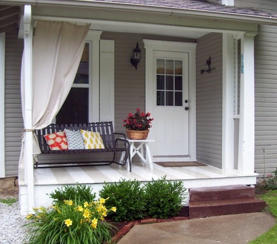 47 Cool Small Front Porch Design Ideas - DigsDigs 47 Cool Small Front Porch Design Ideas - Digsdigs
