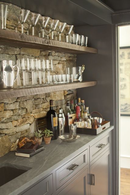 Cool Stone And Rock Kitchen Backsplashes That Wow