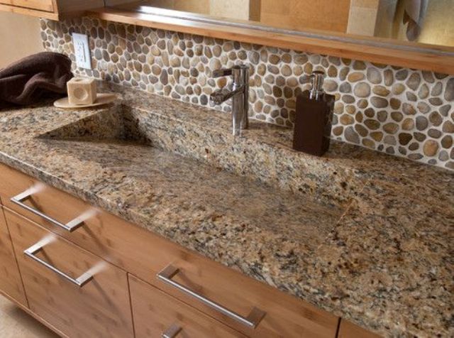 Cool Stone And Rock Kitchen Backsplashes That Wow