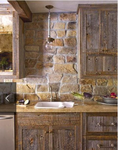 Cool Stone And Rock Kitchen Backsplashes That Wow