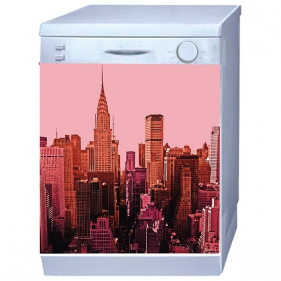 Cool Washer And Fridge Stickers By Funnydoors