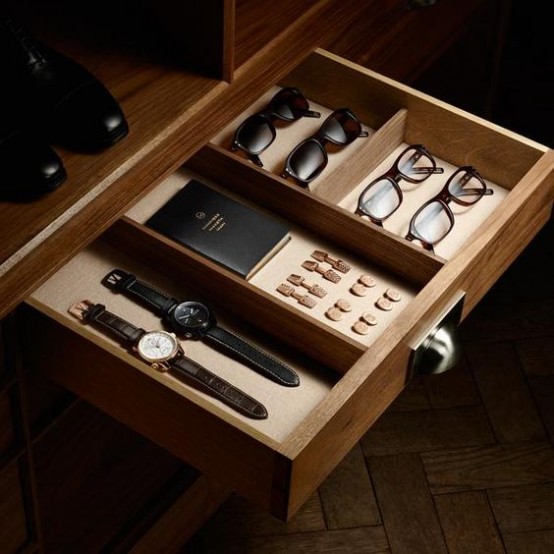 cool ways to organize men accessories at home 1 554x554