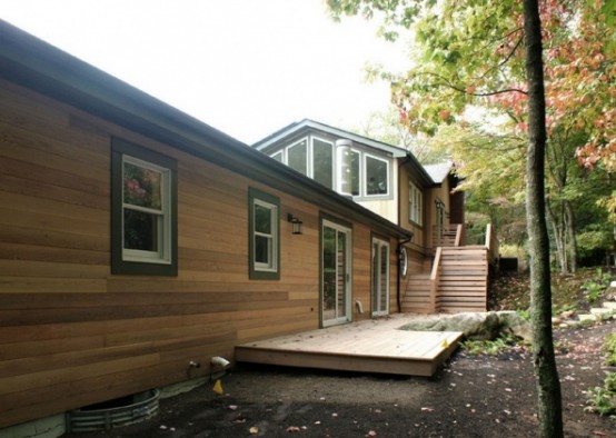 Cool Wooden Frame House Plan
