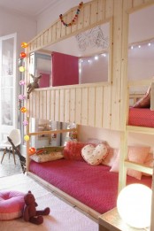 Ikea Kura bed turned to a dream house