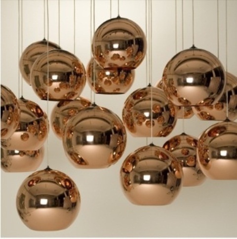 Copper Furniture Pieces And Lamps