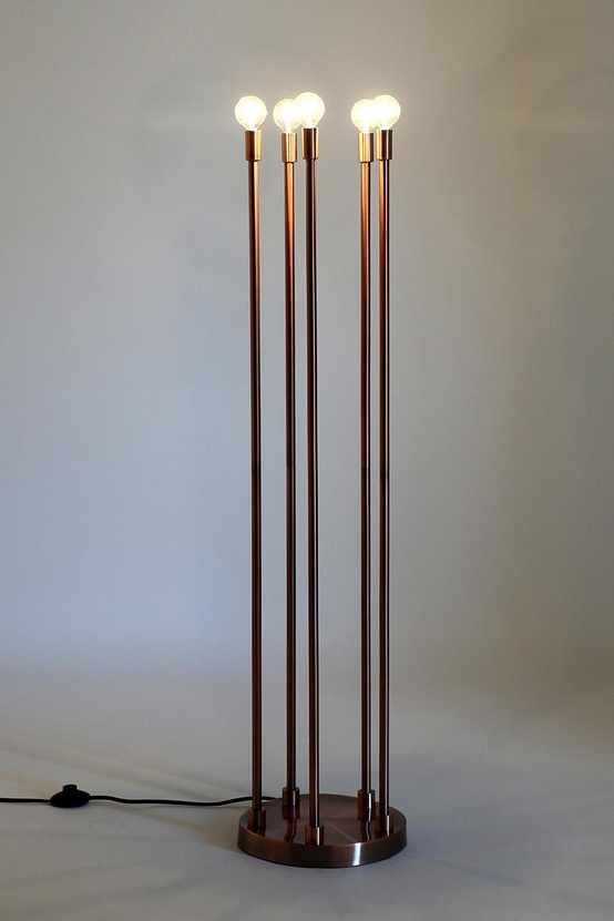 Copper Furniture Pieces And Lamps