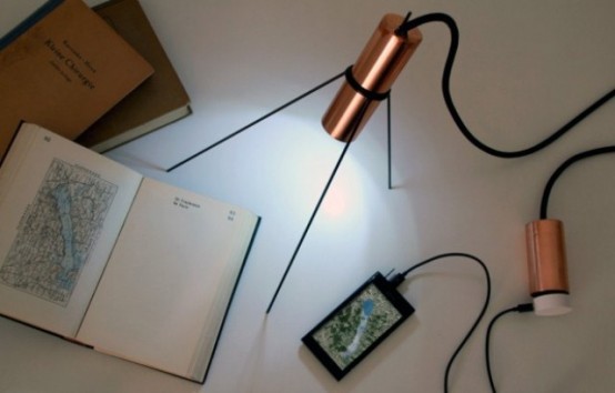 Copper Furniture Pieces And Lamps